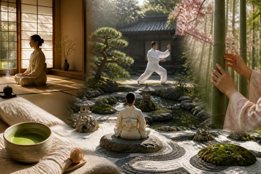 découvrez 5 techniques anti-stress ancestrales japonaises pour retrouver calme et sérénité au quotidien.