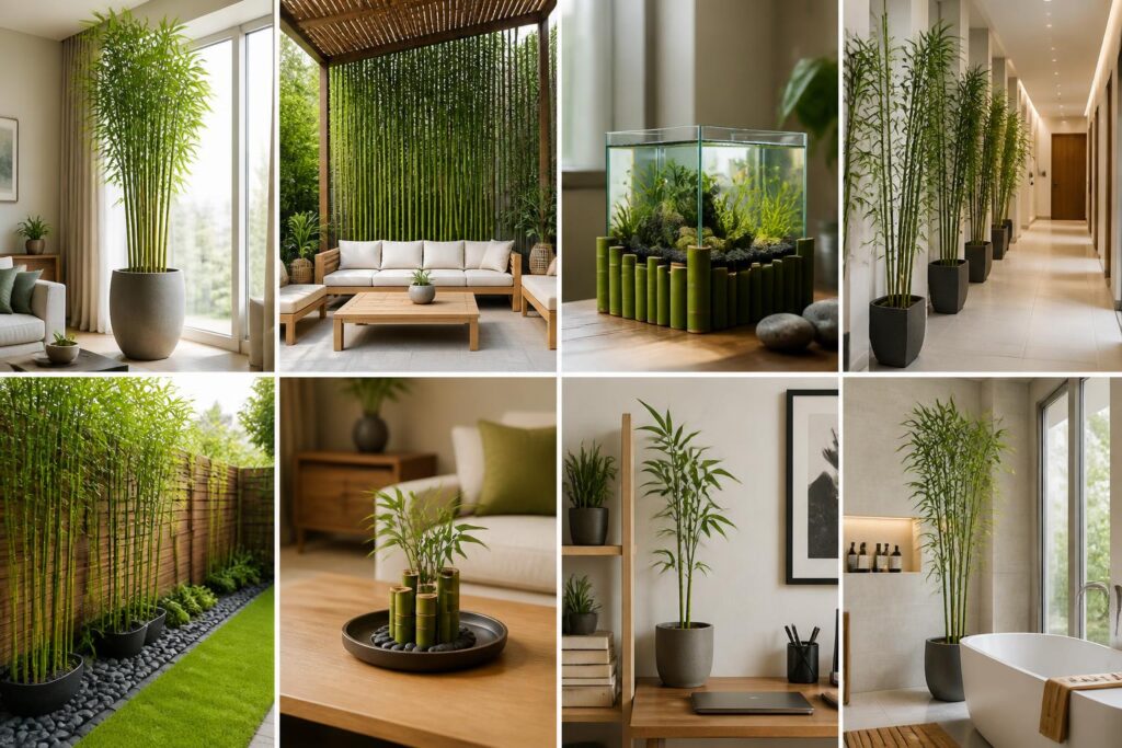 découvrez 8 idées originales pour intégrer le bambou dans votre décoration intérieure et extérieure, apportant élégance et naturel à votre espace.