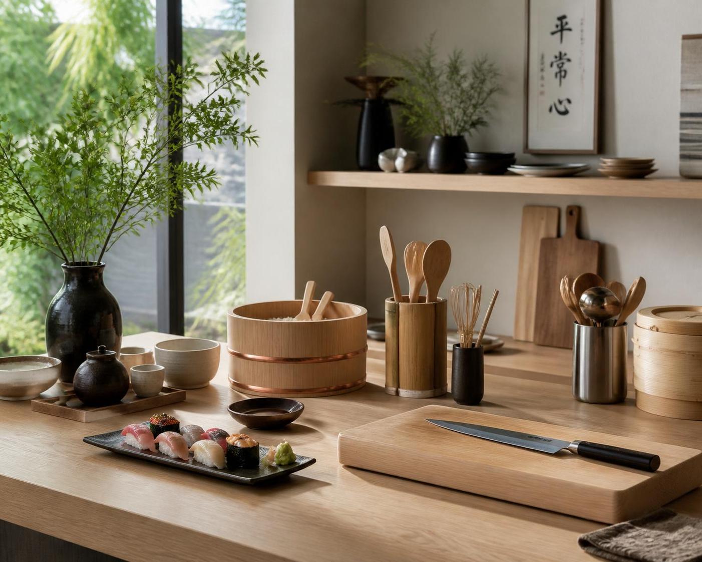 découvrez comment aménager votre cuisine japonaise et quels sont les ustensiles indispensables pour préparer des plats authentiques et savoureux.