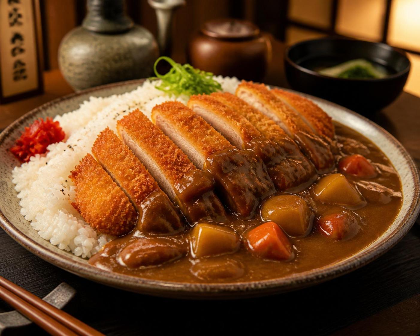 découvrez comment préparer un délicieux katsu curry japonais maison avec notre recette simple et authentique. un plat savoureux alliant poulet pané croustillant et sauce curry riche, idéal pour régaler toute la famille.