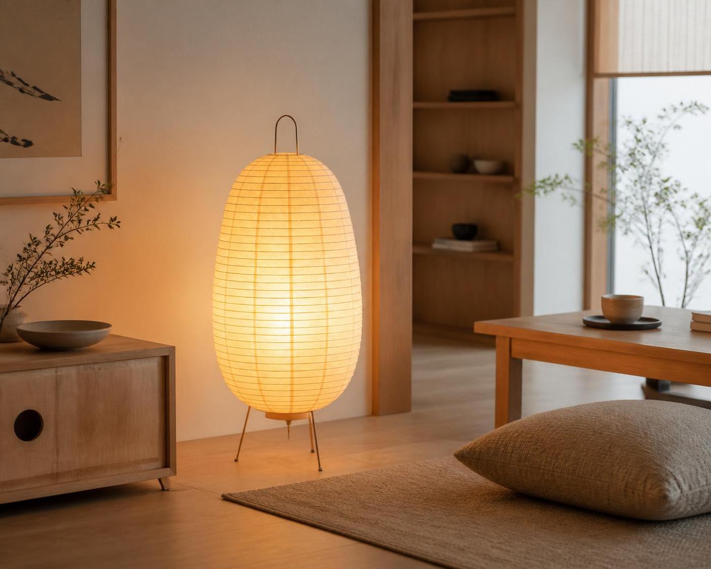 découvrez comment créer une lumière douce et apaisante avec l'éclairage japonais, pour une ambiance zen et chaleureuse dans votre intérieur.