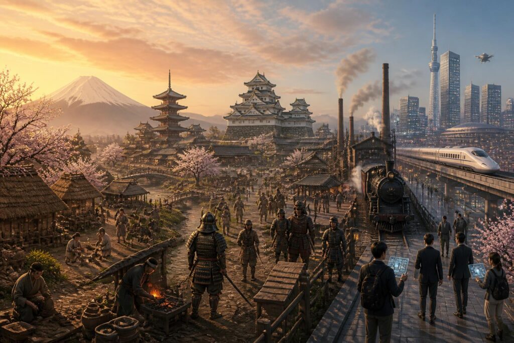 découvrez l'histoire fascinante du japon à travers 10 dates clés qui couvrent 2000 ans d'événements majeurs et de transformations culturelles.